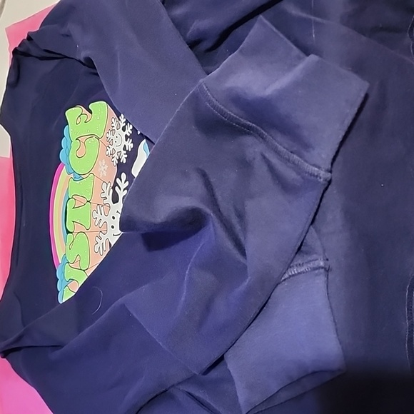 JUSTICE  WINTER VIBES LONG SLEEVES  TSHIRT (- NEW -) XL PLUS. - Picture 3 of 7